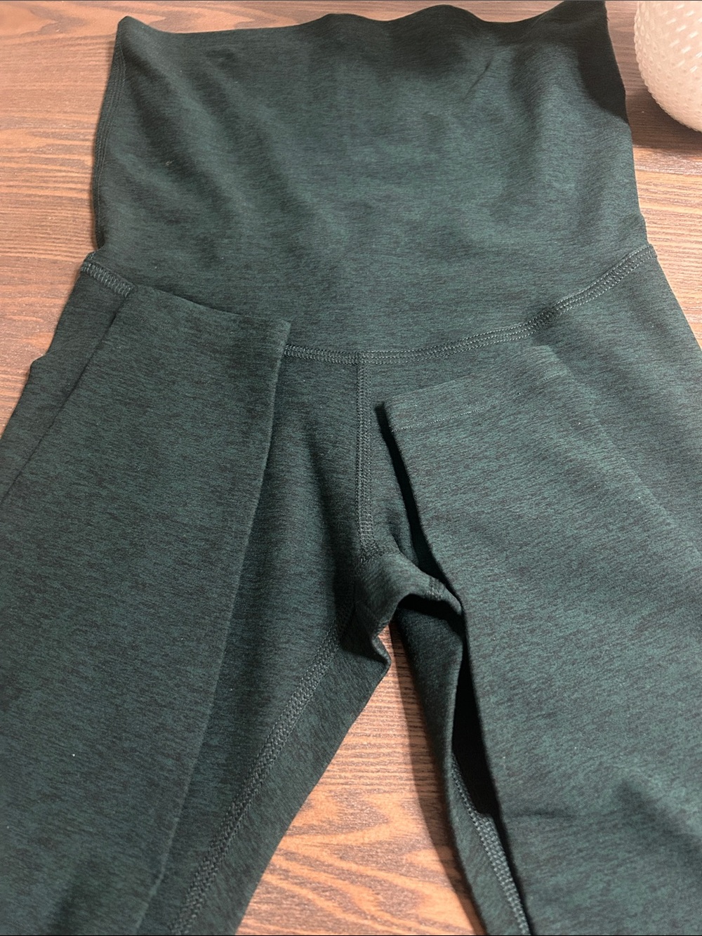 beyond yoga NEW UNWORN Spacedye™ Love the Bump Midi Maternity Legging S